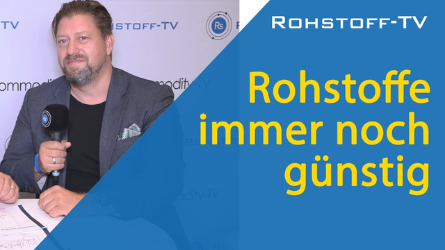 Prof. Torsten Dennin: Rohstoffe sind immer noch günstig im Vergleich zu Aktien