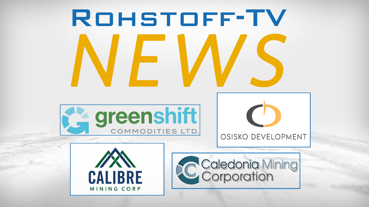 Shift Mining Nachrichten mit Green Shift Commodities, Calibre Mining, Osisko ...