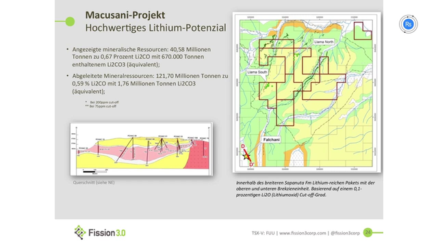 Fission 3.0: Erkundung vieler Uran-Vorkommen im Athabasca Becken & Lithium Option in Peru