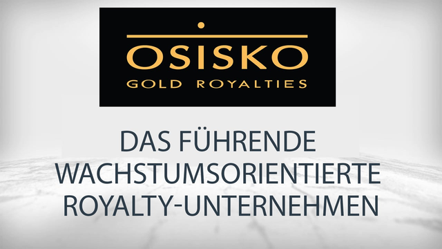 Osisko Gold Royalties: Präsentation eines der größten Gold Royalty Unternehmen der Welt