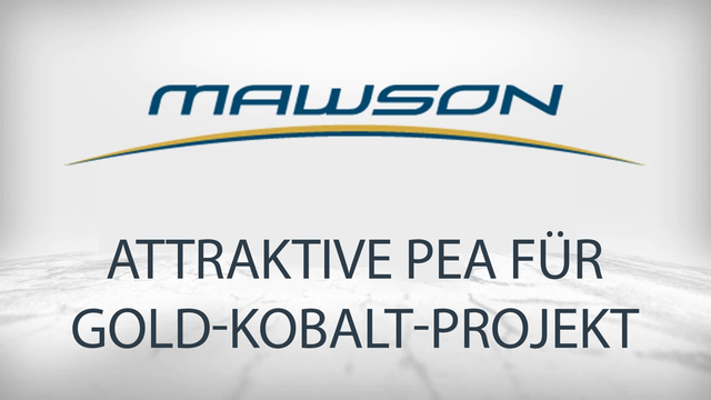 Mawson Gold: PEA zeigt wirtschaftliches Gold Cobalt Projekt in Finnland