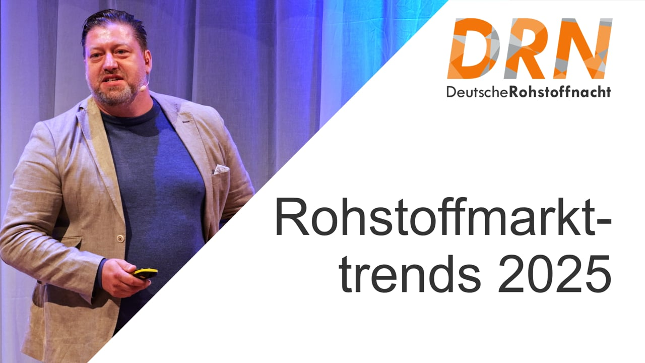 Torsten Dennin: Rohstoffmarkttrends 2025 - Eine neue Weltordnung