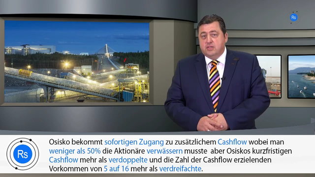 Newsflash #67: Osisko Gold Royalties übernimmt Royalty Portfolio von Orion Mine Finance