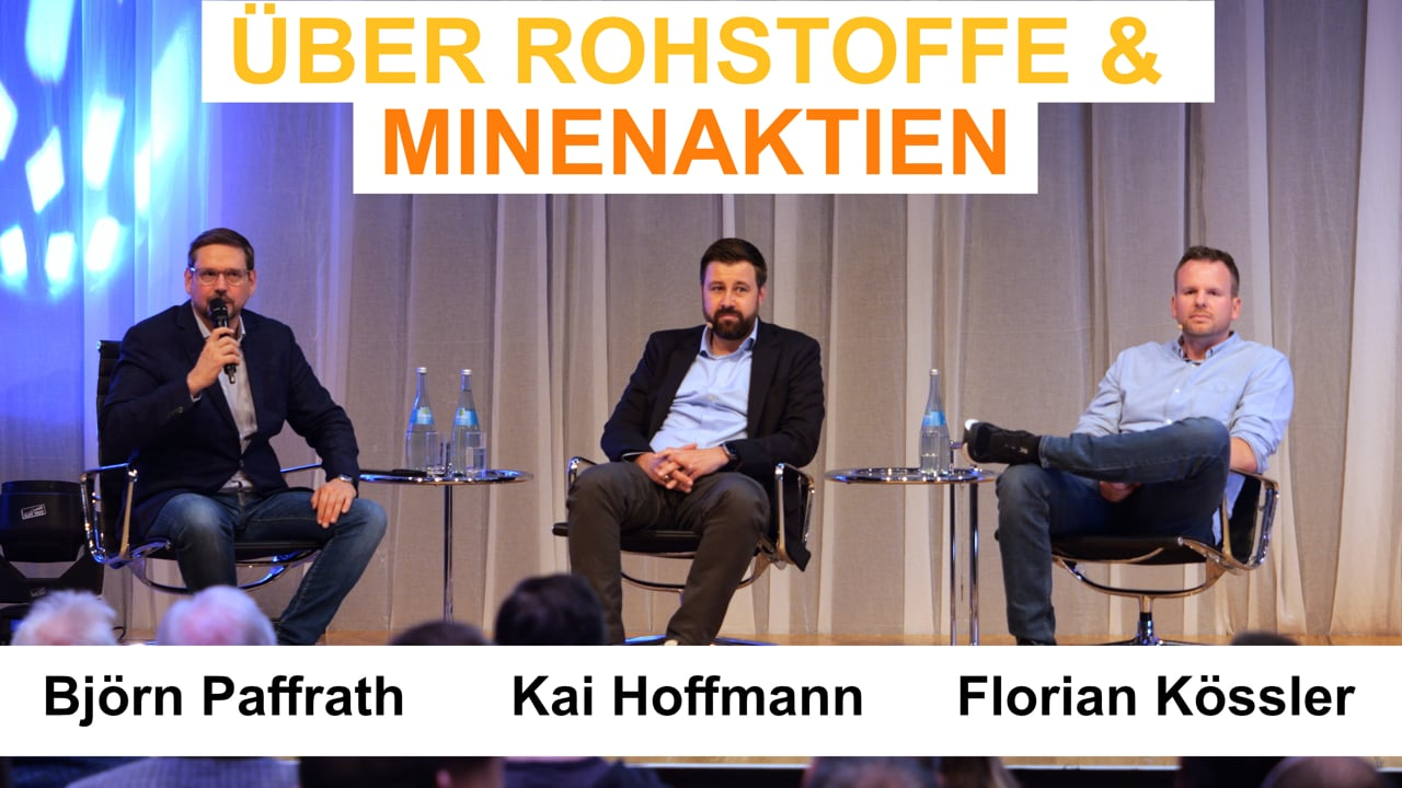 Rohstoffnacht-Panel mit Björn Paffrath, Florian Kössler & Kai Hoffmann zu Minenaktien und Rohstoffen – Goldkurs.org Rohstoffnacht-Panel mit Björn Paffrath, Florian Kössler & Kai Hoffmann zu Minenaktien und Rohstoffen