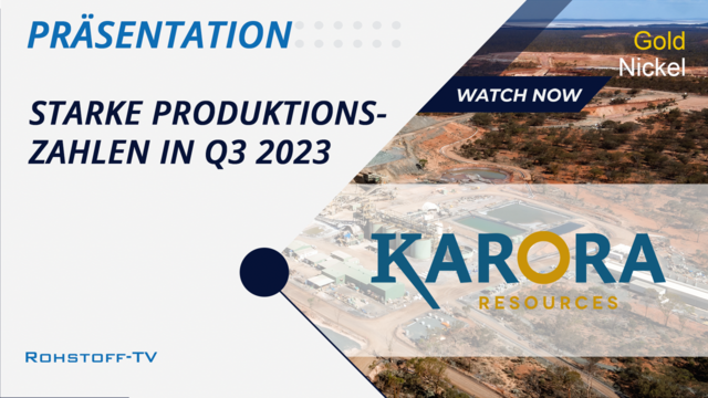 Karora Resources: Goldpreisausbruch und Produktionszahlen des Unternehmens für das dritte Quartal