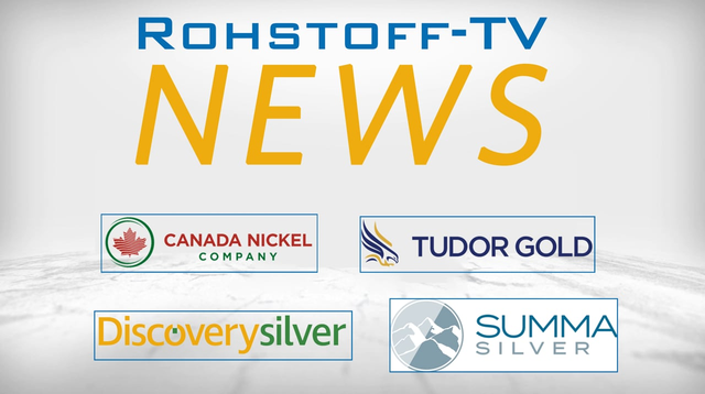 Bergbau-Nachrichten mit Tudor Gold, Summa Silver, Canada Nickel und Discovery Silver