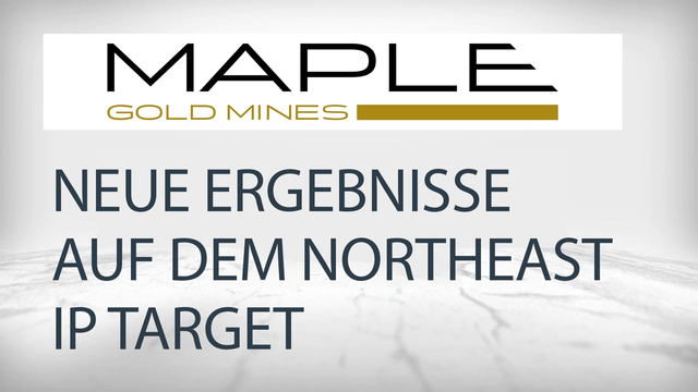 Maple Gold Mines: Erste Bohrergebnisse auf dem Joint Venture Northeast IP Target
