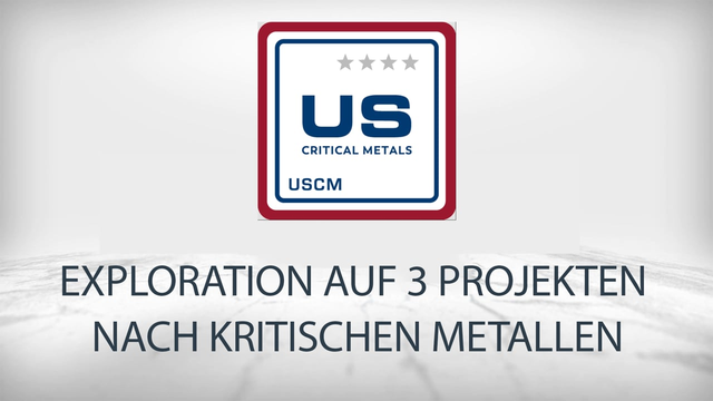 US Critical Metals: Erkundung von 3 Projekten nach Lithium, Seltenen Erden und Kobalt-Kupfer
