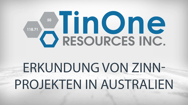 TinOne Resources: Erkundung von historischen Zinn-Projekten in Australien